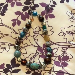 Elegant Multicolor Beaded Necklace